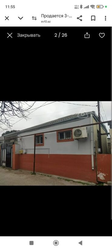 Həyət evləri və villaların satışı: Bakıxanov qəs. 3 otaqlı, 80 kv. m, Orta təmir — 3