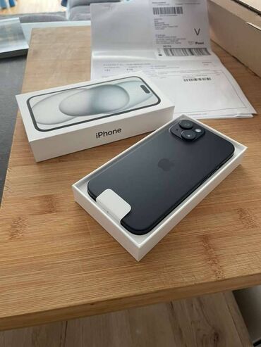 kozna fotrola za mobilni dimenzije xcm: Apple iPhone iPhone 15, 128 GB, Graphite, Fingerprint, Face ID