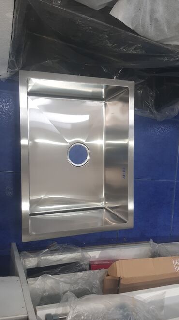 Mətbəx çanaqları: Kvadrat Mətbəx çanağı, Paslanmaz polad — 17