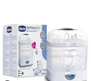 Chicco SterilNatural 3-in-1 buxarlı sterilizator - 3-in-1 modul lalafo.az -da Chicco SterilNatural 3-in-1 buxarlı sterilizator - 3-in-1 modul