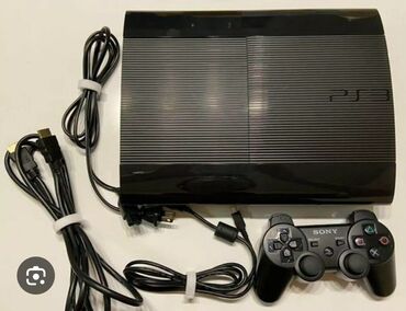 oyun oyna bakı: Ps3 Super slim 500gb yaddaş her kabeli super veziyettde. icinde 40