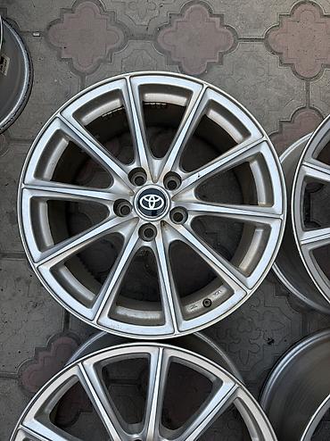 диск 18 радиус: Литые Диски R 18 Toyota, Комплект, отверстий - 5, Б/у — 3