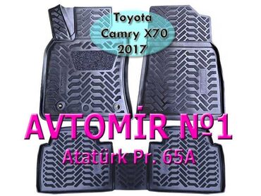 toyota camry qiymeti azerbaycanda: Toyota camry x70 2017 üçün poliuretan ayaqaltılar 🚙🚒 ünvana və