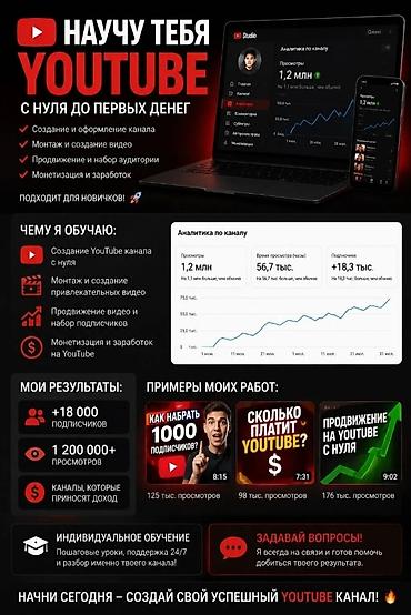 мотоблок матор: Обучение YouTube: от нуля до первых денег Что входит: - Создание и — 1