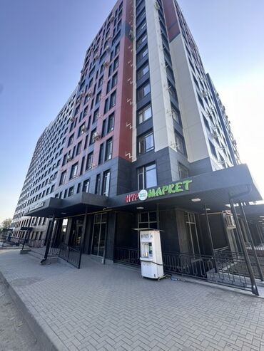 кок жар хата: 1 комната, 45 м², Элитка, 14 этаж, Евроремонт