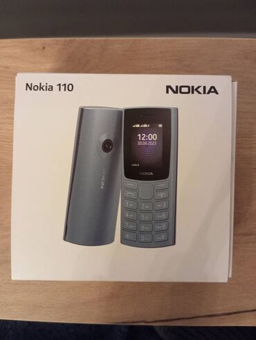 nokia n79: Nokia 110 4G, < 2 GB Memory Capacity, rəng - Qara, Düyməli