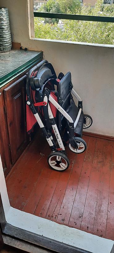 Gəzinti arabaları: Uşaq arabası – Baby Care, qatlanan model - Rəng: qırmızı (qara-ağ — 1
