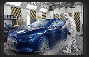 помощник маляр: Покрасочные услуги автомобиля в окрасочно-сушильной камере. - Полный — 7