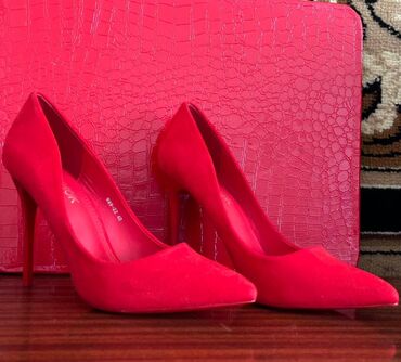 мужские туфли: Туфли 40, цвет - Красный