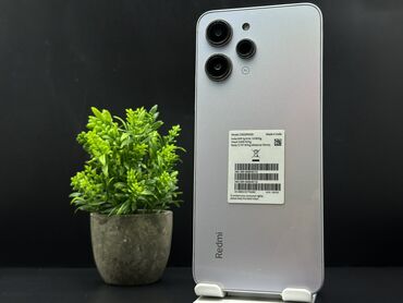 процессоры intel core i3: Redmi, Redmi 12, Колдонулган, 128 ГБ, түсү - Боз, 2 SIM