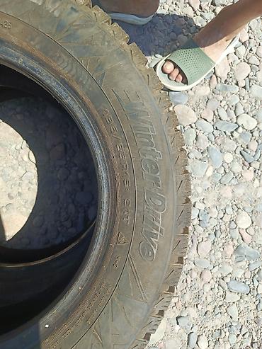 шина зима: 2шт Зимние шины Winter Drive 195/65 R15 состояние почти новое неделю — 4