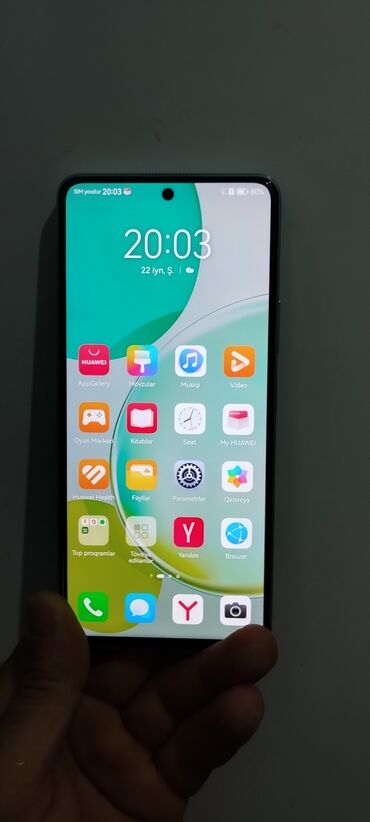 klassik telefon: Huawei nova 11i, 128 GB, rəng - Yaşıl, Zəmanət, Barmaq izi, İki sim kartlı