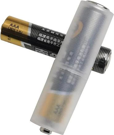 Baterije: Adapter za baterije AAA u AA 4/1 T-22 NOVO. Opis proizvoda: 4 kom AAA — 2