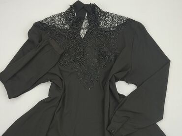 długa czarna sukienki: Blouse, Atmosphere, 4XL (EU 48), condition - Very good