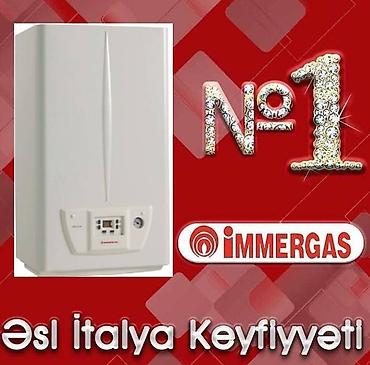 Yeni Kombi İmmergas 24 kVt, Pulsuz çatdırılma, Ödənişli quraşdırma, Zəmanətli — 4