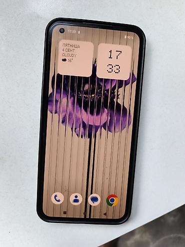 11 apple: Nothing, Phone 1, Б/у, 256 ГБ, цвет - Черный, 2 SIM — 1