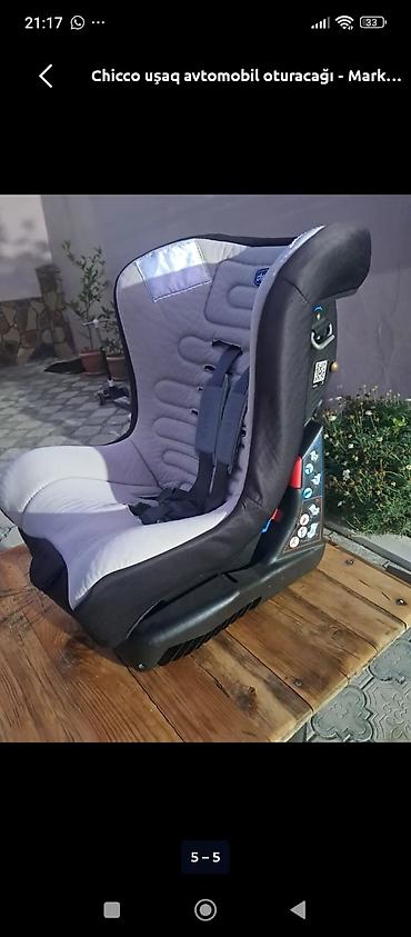 alman avtokreslosu: Chicco uşaq avtomobil oturacağı. Boz və qara rəng kombinində olan bu — 1