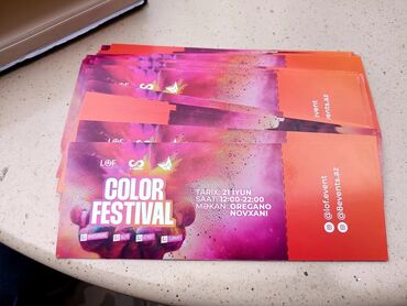 baki london bilet qiymetleri: LOF tərəfindən təşkil olunan “Color Festival” adlı tədbirə biletlər