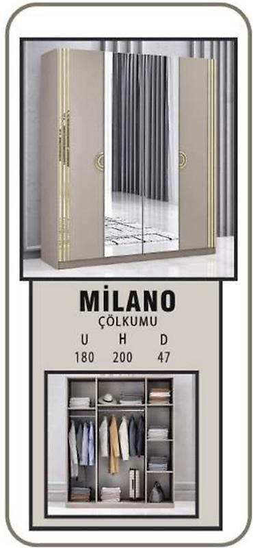 mebel kitab refleri: Milano paltar şkafı,dolab,qarderob Fabrik istehsalı mebellərin topdan — 1