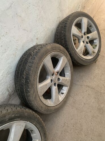 сколько стоит диски на машину: Дөңгөлөктөр монтажда 225 / 45 / R 18, Кыш, Колдонулган, Комплект, Жеңил унаалар, Куйма, тешиктери - 4