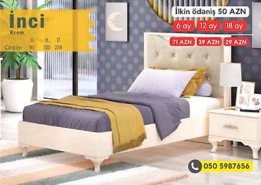 Çarpayılar: Yeni, Təknəfərlik çarpayı, Bazasız, Matras ilə, Siyirməsiz, Azərbaycan — 3