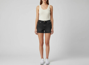 szorty jeansowe damskie hm: H&M, Szorty damskie, rozmiar XS
