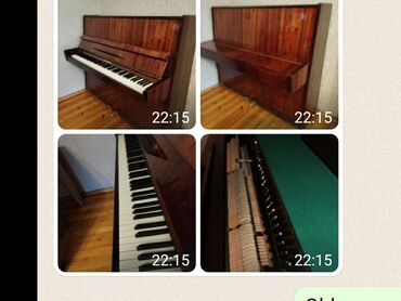 ev əşyaları işlənmiş: Belarus piano satılır.Catdirilma daxil