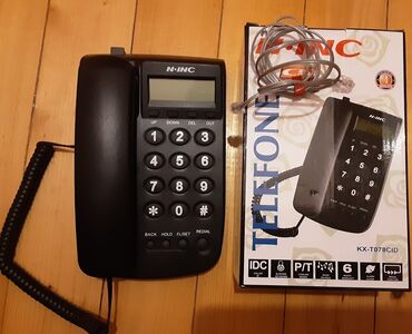 telofonlar: Stasionar telefon Simli, Yeni, Ünvandan götürmə
