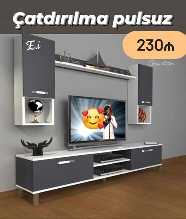 tv stendler alçıpan: Çatdırılma pulsuz