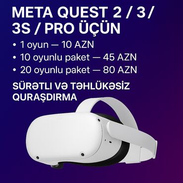 Digər oyun və konsollar: 🎮 Meta Quest 2 / 3 / 3S / Pro üçün VR oyunların yazılması 🎮 📌 Təklif