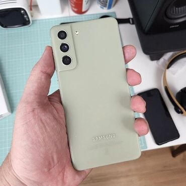 samsunq a20: Samsung Galaxy S21 5G, 128 GB, rəng - Yaşıl, Barmaq izi, Simsiz şarj, İki sim kartlı