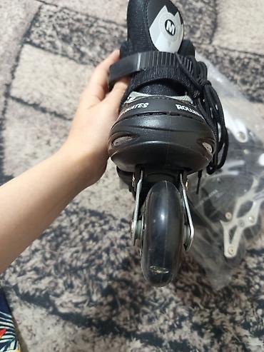 ролики коньки: Роликовые коньки Roller Skates - Надежная фиксация: система шнуровки — 4