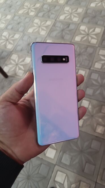 galaxy a 10: Samsung Galaxy S10, 128 ГБ, цвет - Белый, Отпечаток пальца