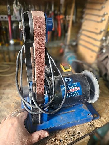 Tools & Equipment: Scheppach BD7500 – kombinovana tračna i kružna brusilica (Band- und — 6