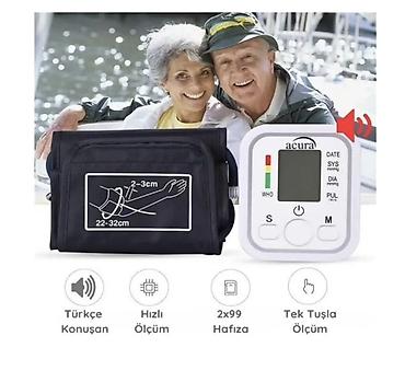 Тонометры: Təzyiq ölçən Tonometr Acurа avtomatik qoldan ölçən elektron təzyiq — 1