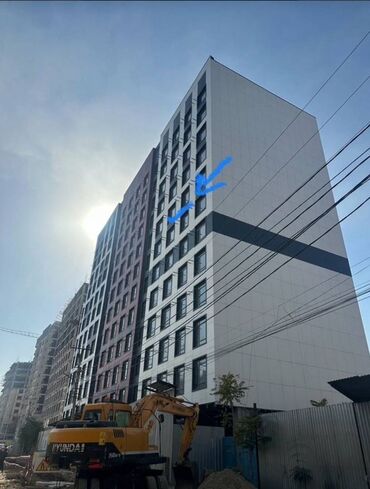 купить квартиру с последующим выкупом: 1 комната, 44 м², Элитка, 8 этаж, ПСО (под самоотделку)