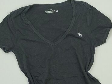 t shirty damskie fioletowy: T-shirt, Abercrombie Fitch, XS (EU 34), condition - Very good