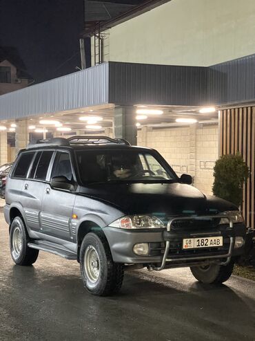 машина маленкий: Ssangyong Musso: 2001 г., 2.9 л, Автомат, Дизель, Внедорожник