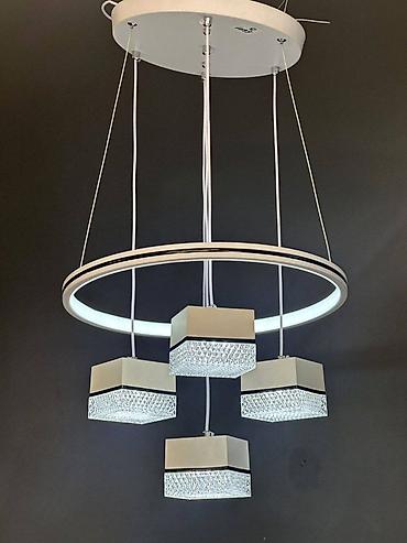 Led Çılçıraq, 4 və daha çox lampa, Metal
