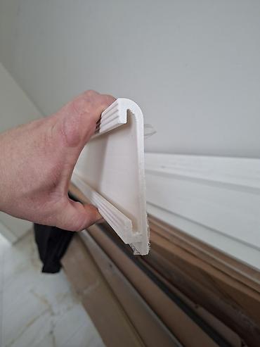 Стандартный плинтус: МДФ, Новый, цвет - Белый — 8