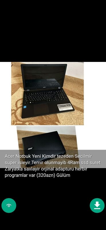 Toshiba: İşlənmiş Toshiba, 12 ", Intel Core i3, < 128 GB — 22