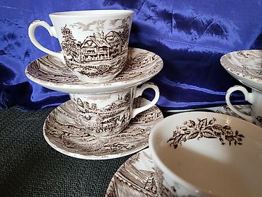 Ostali antikviteti: Solje engleske za kafu,caj Ironstone iz 70ih.god. Engleske solje — 4