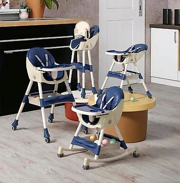 bebakids bebe decaci: Stolica za hranjenje BABY LINE Y53 – Lena Blue (šifra: Y53plava-130) — 1