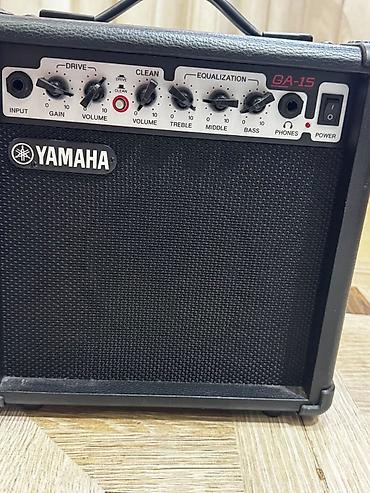 Спорт и хобби: Б/у Гитарный усилитель, Yamaha, 15 Вт, Самовывоз — 2