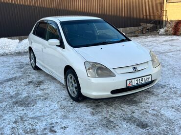 honda civic кузов: Honda Civic: 2002 г., 1.7 л, Вариатор, Бензин, Хэтчбэк