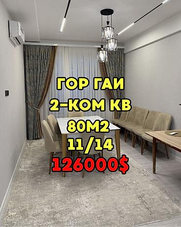 Продажа квартир: 2 комнаты, 80 м², Элитка, 11 этаж, Дизайнерский ремонт — 1
