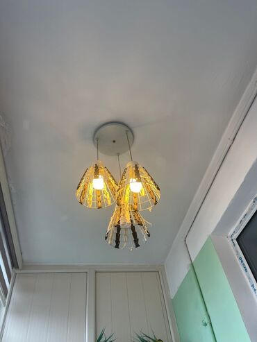 spiral lampa: Çılçıraq, 3 lampa