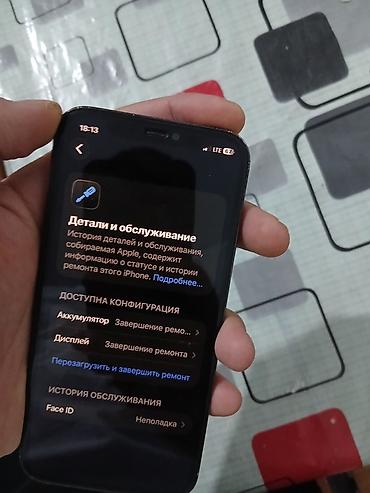 ora iq: IPhone 12 Pro, Б/у, 256 ГБ, Pacific Blue, Защитное стекло, Чехол, 91 % — 4