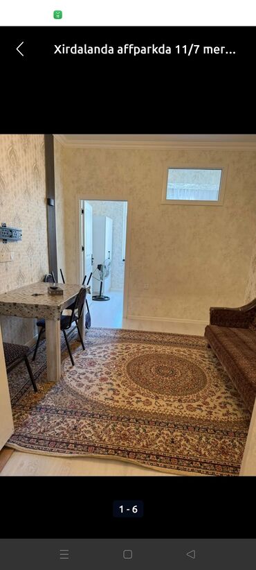 аренда квартиры в баку на месяц: Xirdalanda affparkda 11/7 mertebesinde 2 otaqli ev 350 azn_ev aileye