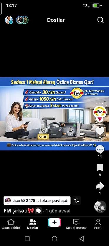 pulsuz iptv m3u: FM Network – Ailə Biznesi paketi - Məhsul: FM Network brendli mətbəx — 1